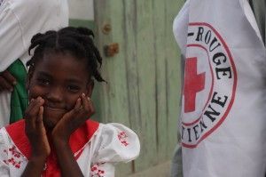 American Red Cross in Haiti Click photo to donate today.