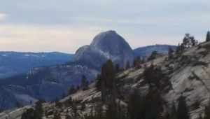 Tioga Pass View Of Halfdome